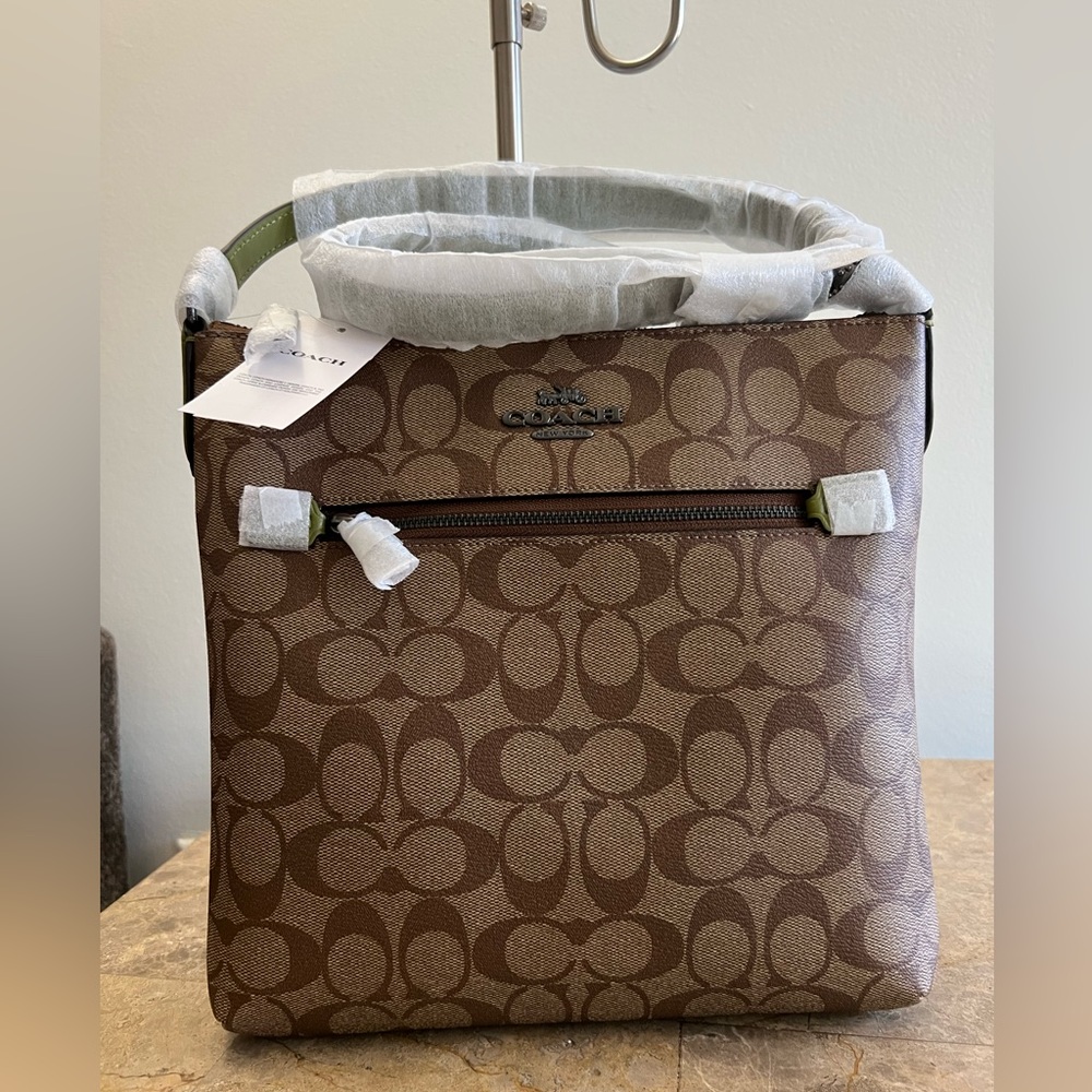 Coach Rowan File Bag In Signature Canvas